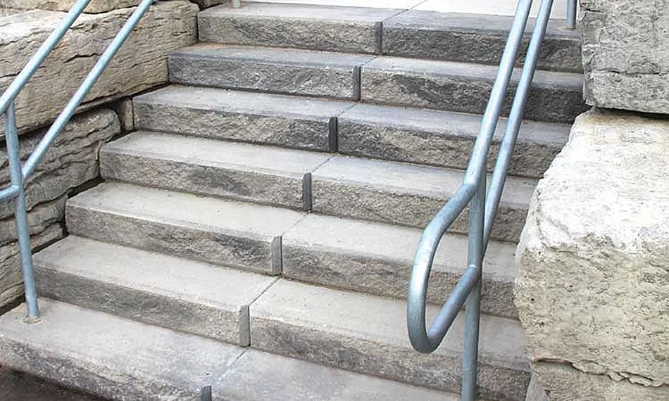 Image of steps featuring Ridge Step product